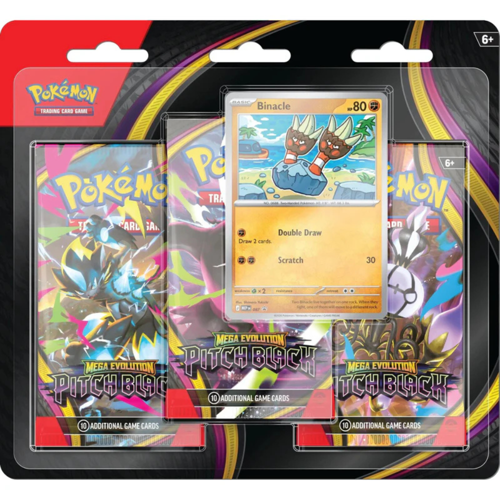 Pokemon - Pitch Black 3 Booster Pack Blister - Binacle Promo