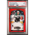 2020-21 Upper Deck Allure #82 Jason Robertson Red Rainbow Jersey PSA 9