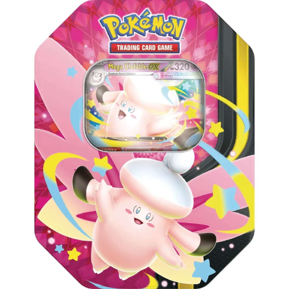 Pokemon - Mega Moonlit Tin: Mega Clefable Ex